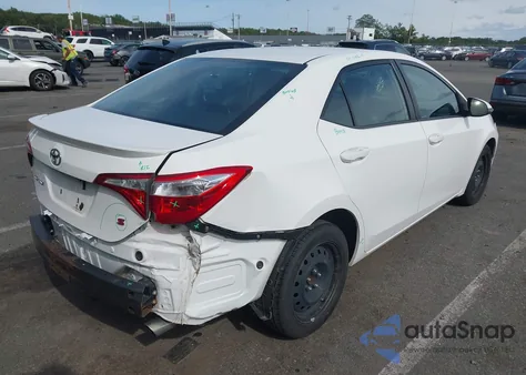 2015 Toyota Corolla S from USA, damaged, VIN 2T1BURHE6FC415727